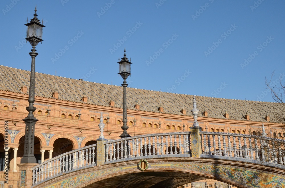 Spain square monument, Seville, Spain