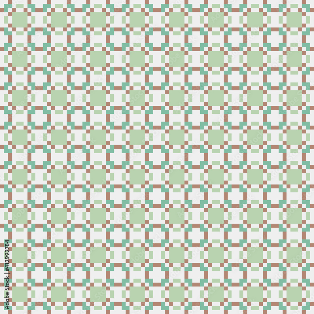 Abstract Cross Pattern generative computational art illustration