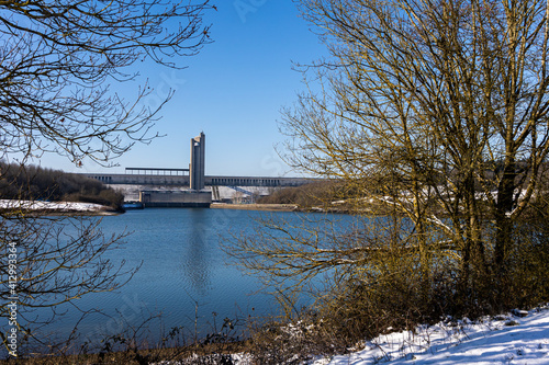 Barrages de l'Eau d'heure 2021  - Hiver rude