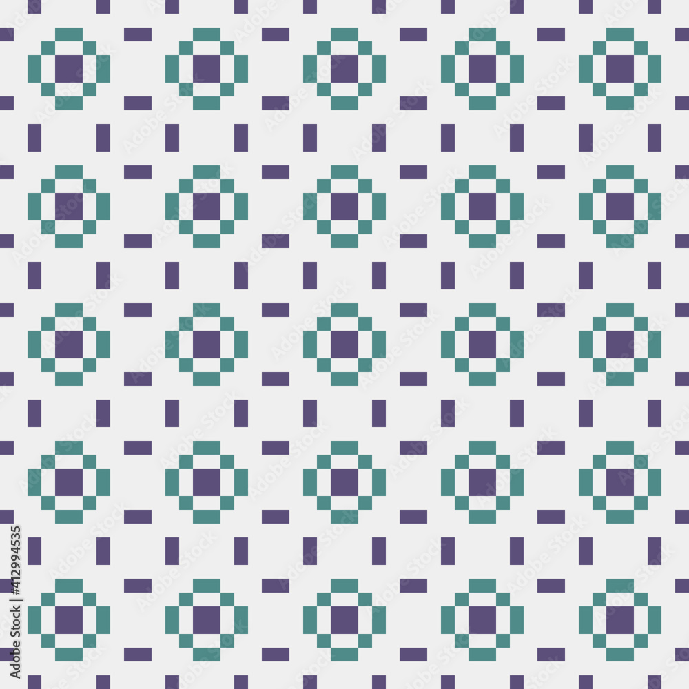 Abstract Cross Pattern generative computational art illustration