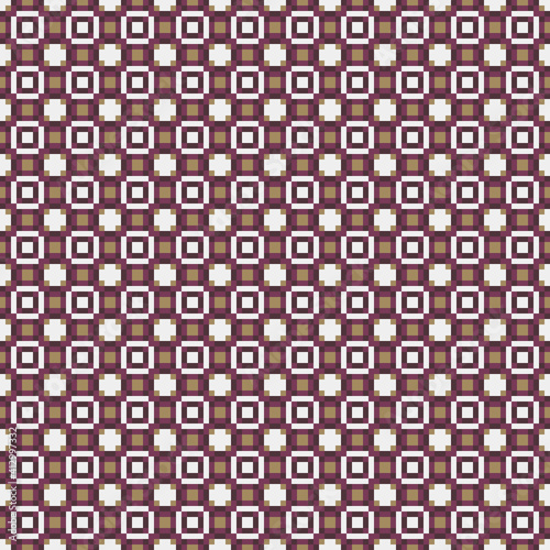Abstract Cross Pattern generative computational art illustration