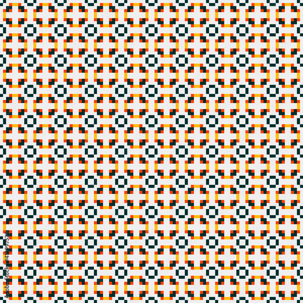 Abstract Cross Pattern generative computational art illustration Abstract Cross Pattern generative computational art illustration