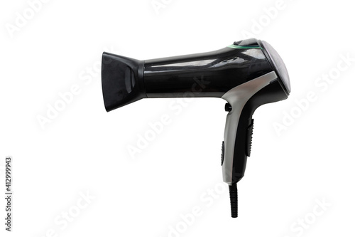 hair dryer isolated on white