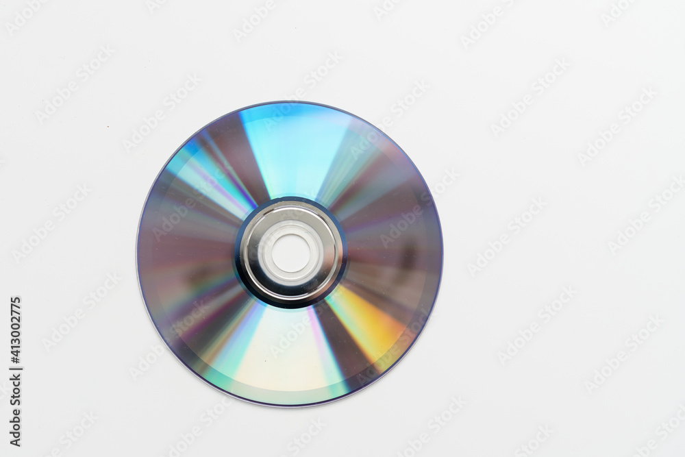 CD disk isolated on white background CD disk isolated on white background