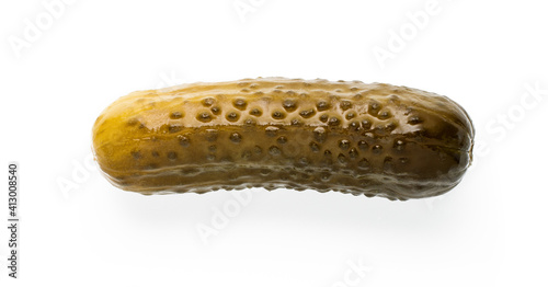 Pickle cucumber isolated photo