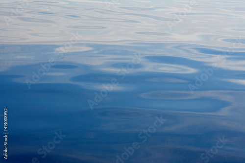 Water ripple abstract