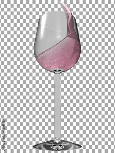 pnik wine glass png photo