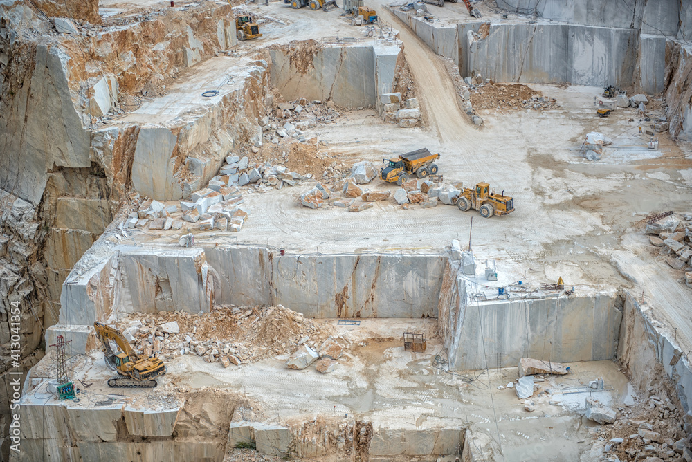 Carrara Quarry Tuscany Massa - The white Marble Carrara Quarry Tuscany Massa - The white Marble
