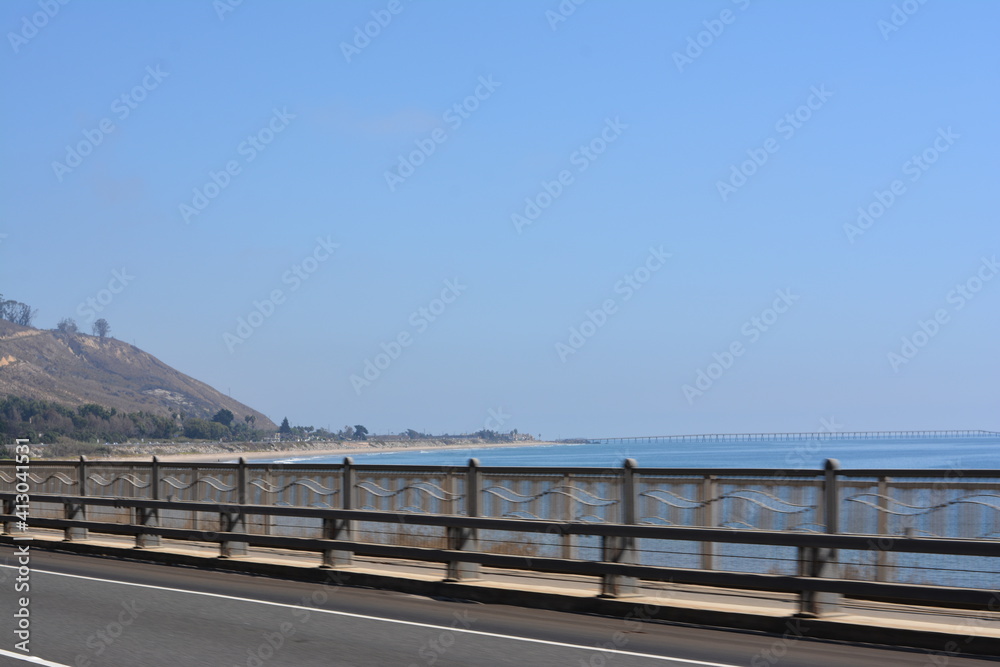 Fototapeta premium California Coastline Ocean