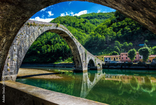 Devil Bridge near to Lucca - Garfagnana - Tuscany Italy