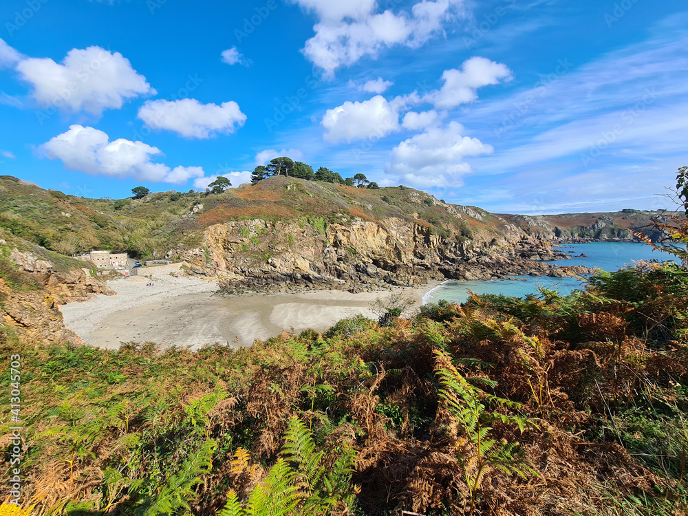 Guernsey Channel Islands, Petit Bot Bay Guernsey Channel Islands, Petit Bot Bay