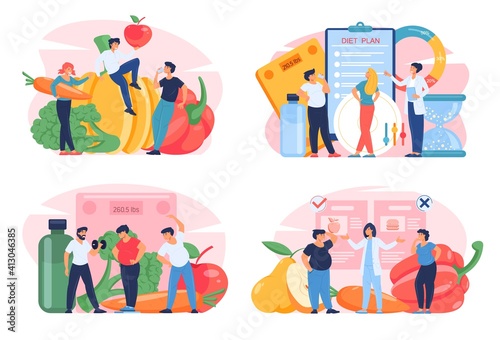 Healthy lifestyle, proper nutrition diet