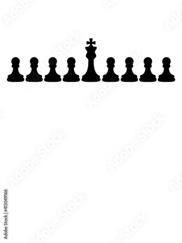 König 8 Bauern 