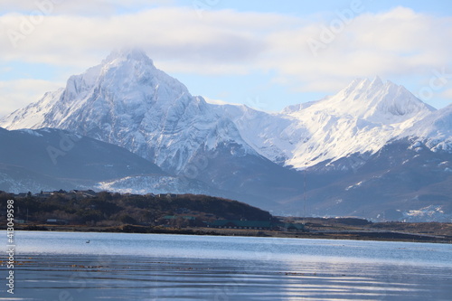 Monte Olivia and Cerro Cinco Hermanos, Ushuaia.