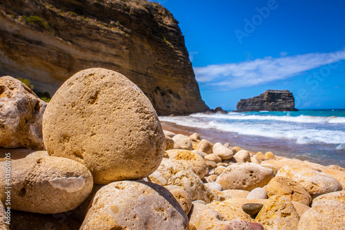 rocks and sea montecristi, san fernando photo