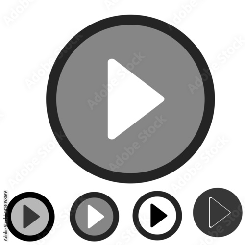 Vector graphics for audio and video clips for your projects and designs