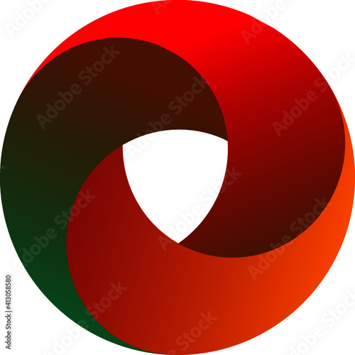 Vector graphic for logo and slogan template