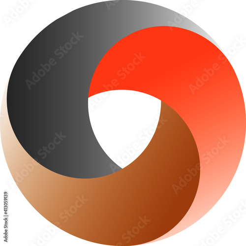 Vector graphic for logo and slogan template