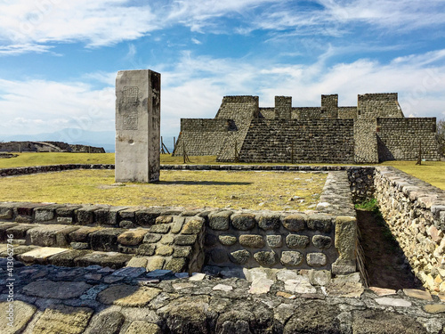 Photography ruins of an ancient castle