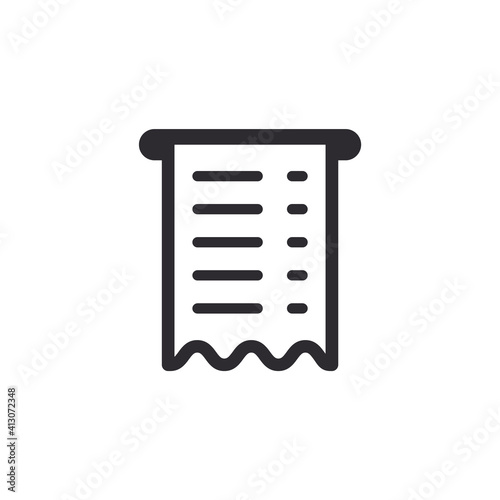 Document. Paper icon. Prepare document. Worksheet icon. File. File sharing. Receipt icon. Paper receipt. Invoice sign. Cashier. Report sign. Checkout receipt. Payment receipt. Ticket. Cash machine.