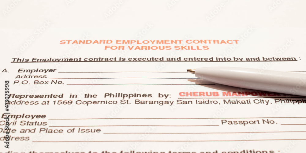 Paper with Fair Labor Standarts Act FLSA on a table Paper with Fair Labor Standarts Act FLSA on a table