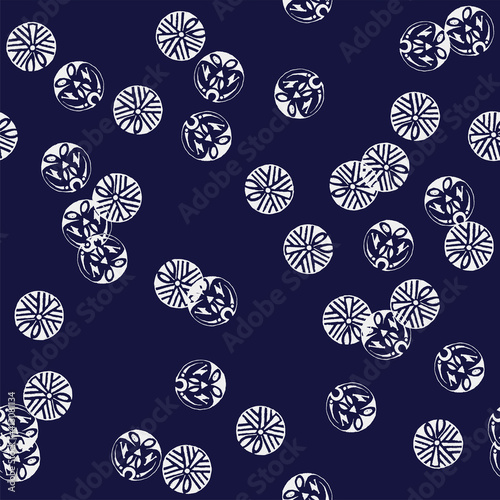 Two Mandalas Navy_TaraWhite