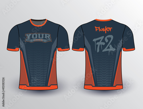 Baseball softball soccer esports all sports team gear unique design uniform templates and mockup