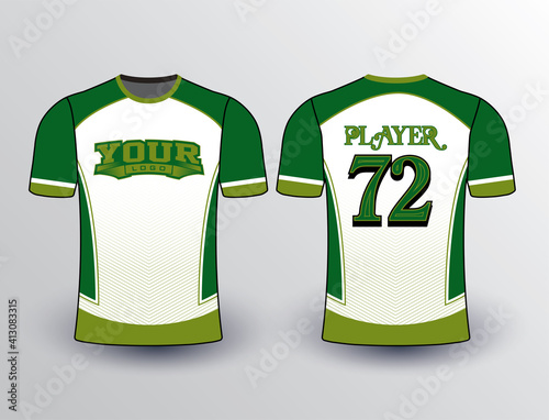 Baseball softball soccer esports all sports team gear unique design uniform templates and mockup