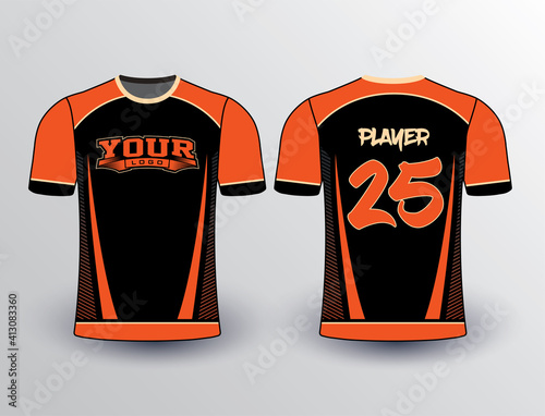 Baseball softball soccer esports all sports team gear unique design uniform templates and mockup