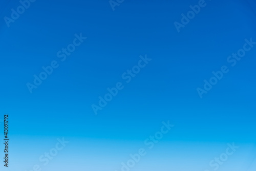 blue sky with beautiful natural without clouds