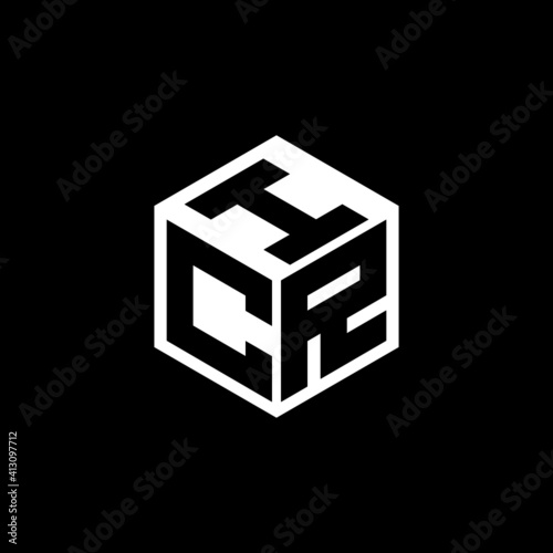 CRI letter logo design with black background in illustrator, cube logo, vector logo, modern alphabet font overlap style. calligraphy designs for logo, Poster, Invitation, etc.
