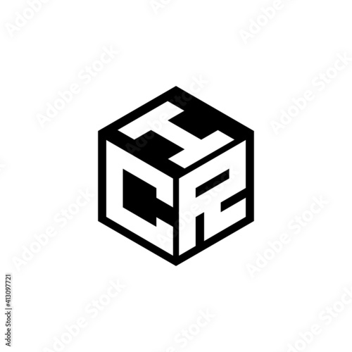CRI letter logo design with white background in illustrator, cube logo, vector logo, modern alphabet font overlap style. calligraphy designs for logo, Poster, Invitation, etc.
