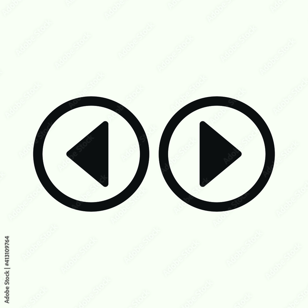 Play button icon in trendy flat style isolated on grey background. Play symbol for your web site design, logo, app, UI. Vector illustration, EPS10. Play button icon in trendy flat style isolated on grey background. Play symbol for your web site design, logo, app, UI. Vector illustration, EPS10.