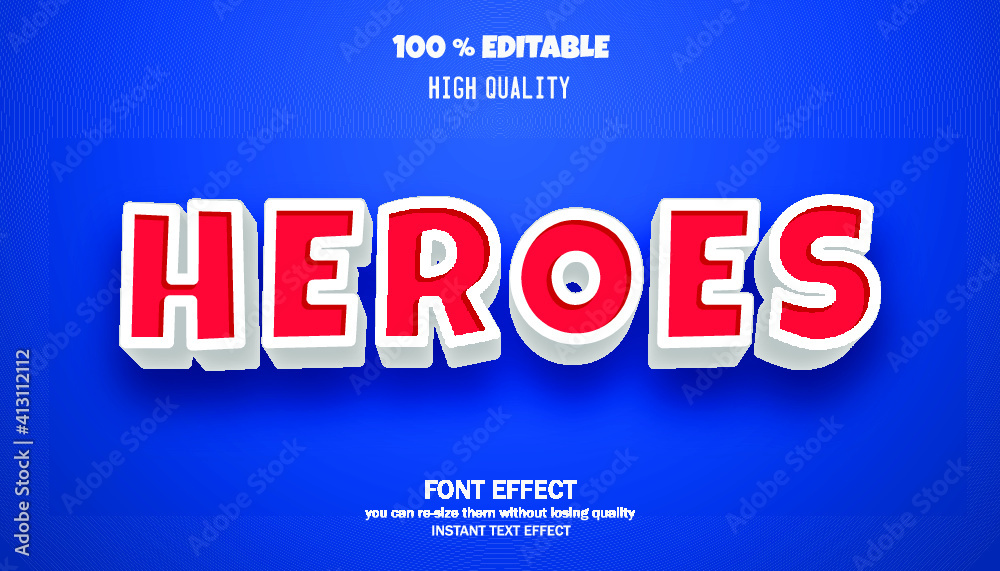 Obraz premium Modern and trendy text effect 