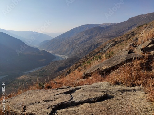 landscape in the mountains