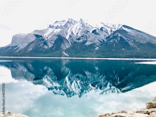 lake in the mountains