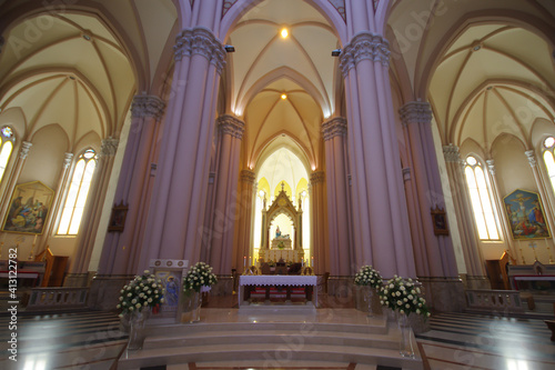 Castelpetroso - Molise - Basilica Minore dell'Addolorata Sanctuary - Some details inside the church
