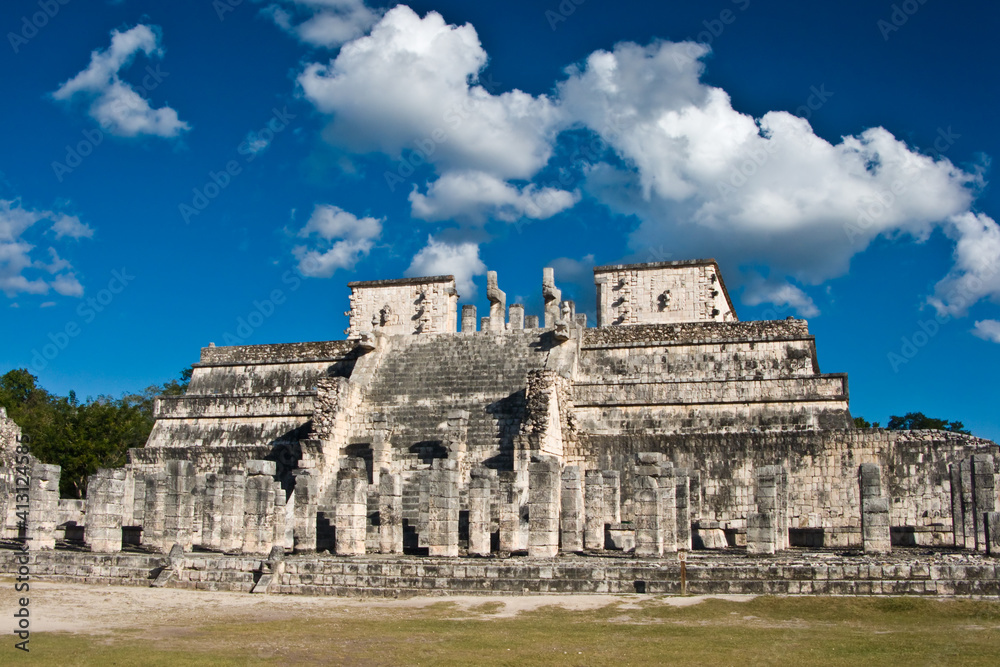 Ancient Mayan city of Chichen Itza on the Yucatan peninsula, Mexico