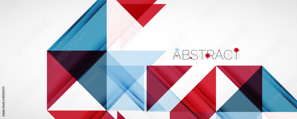 Set of vector triangle geometric backgrounds. Vector illustration for covers, banners, flyers and posters and other designs Set of vector triangle geometric backgrounds. Vector illustration for covers, banners, flyers and posters and other designs