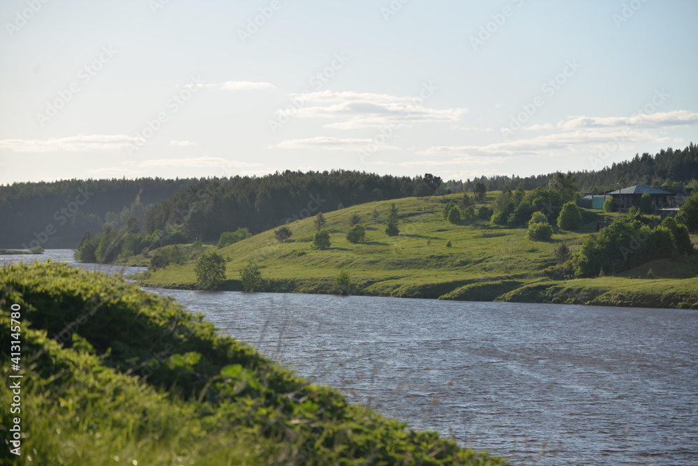 Obraz premium летние Уральские пейзажи