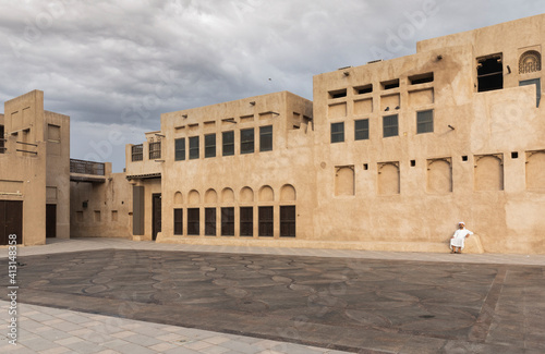 arab man in historic Dubai