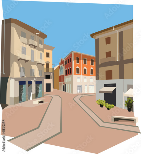 Alessandria piazzetta della Lega