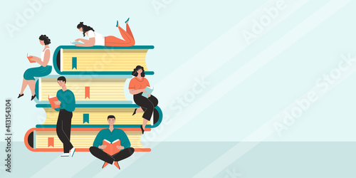 Cute delicate vector seamless pattern with flowers on a blue background. Background for baby goods, fabrics, scrapbooking, packaging, textiles.