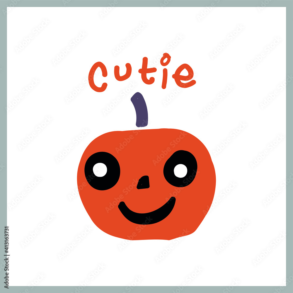 Pumpkin vector illustration. You can use the Cute Pumpkin in your designs on Halloween. Pumpkin vector illustration. You can use the Cute Pumpkin in your designs on Halloween.