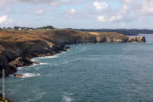 Pointe du Grouin in Cancale. Emerald Coast, Brittany, France , photo