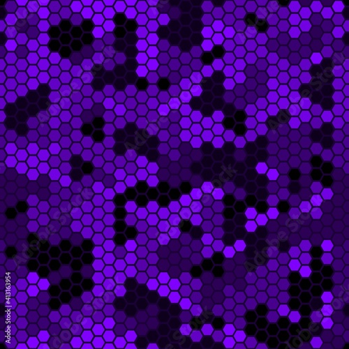 Abstract Vector Military Camouflage Background Seamless Pattern