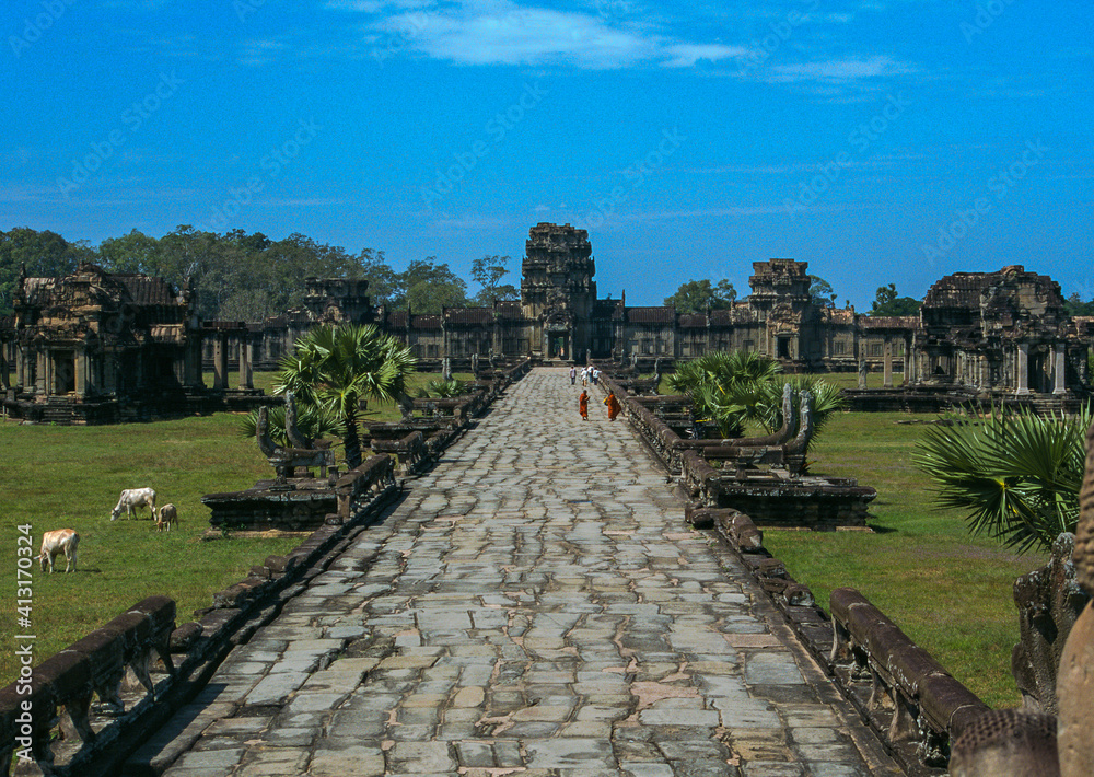 West of Angkor Wat Entrance