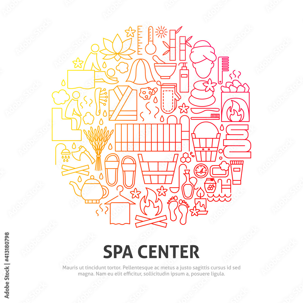 Spa Center Circle Concept