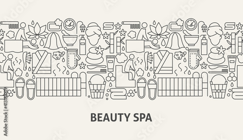 Beauty Spa Banner Concept