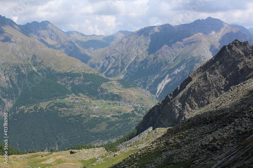 landscape in the mountains